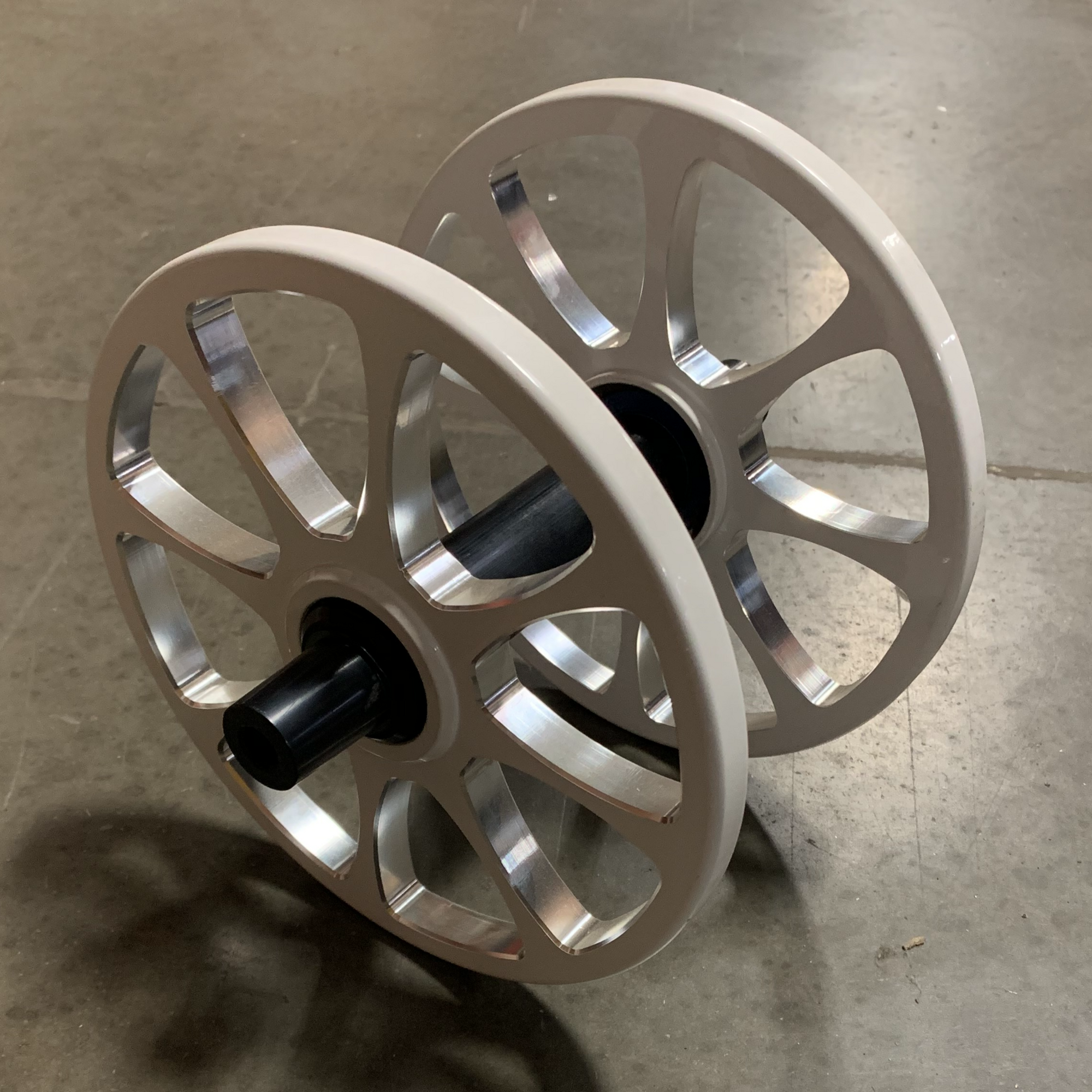 Billet Aluminum Rear Idler Wheel Assembly