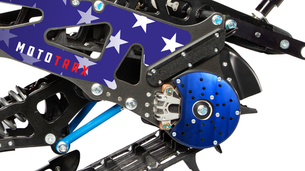 Billet Anodized Aluminum Brake Guards - MotoTrax