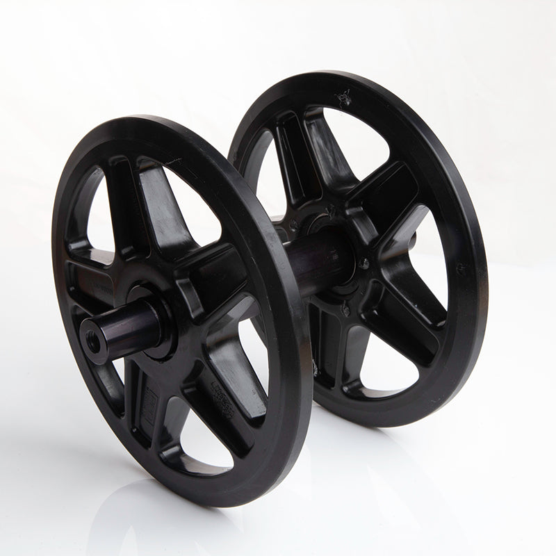 Mototrax Rear Idler Wheel Assembly for Snow Bike Conversion System